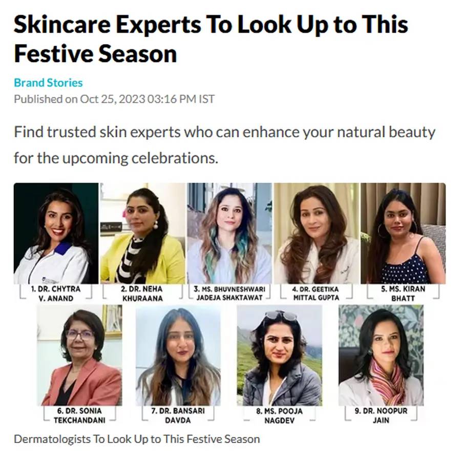 Skincare experts to look up to this festive season — Hindustan Times
